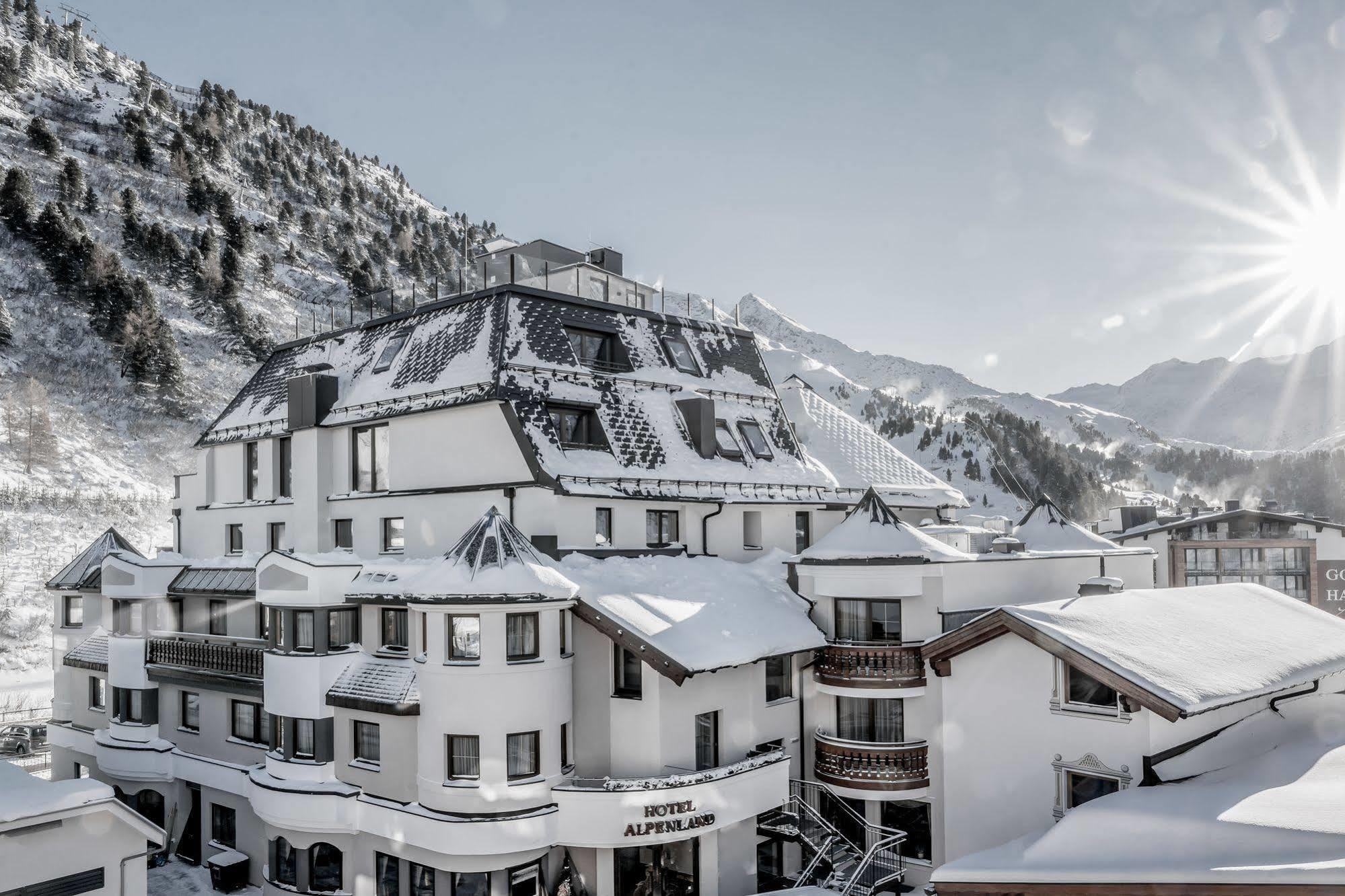 Hotel Alpenland Обергургль Экстерьер фото